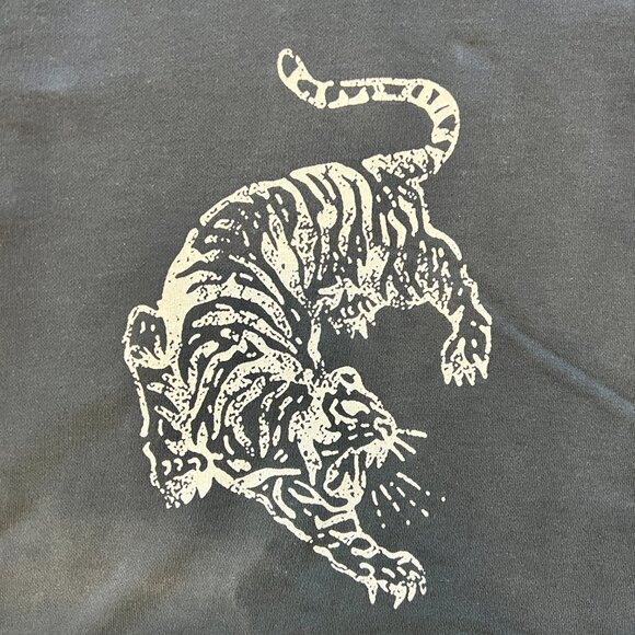 John Varvatos Nick Jonas Hoodie Detroit Rock City Tiger Black Size Large - Picture 7 of 16